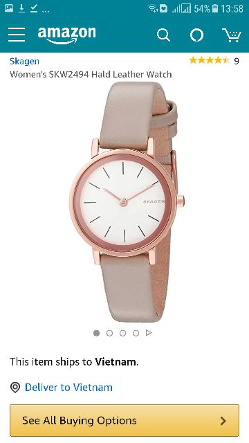 Đồng hồ nữ SKAGEN SKW2494 CHÍNH HÃNG