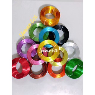 Dây nhôm mạ màu Cuộn 0.5kg Size 1mm, Dùng làm Bonsai, Trang sức handmade...
