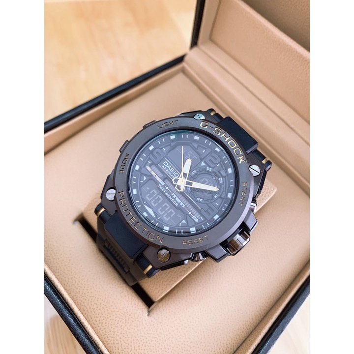 Đồng hồ Nam  MTP mã hiệu GTS8600, chống shock, viền thép, cá tính, mạnh mẽ. Đồng hồ quân ngũ