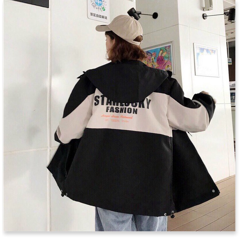 ÁO KHOÁC KAKI HỘP NỮ FORM RỘNG XINH XẮN,THIẾT KẾ HỌA TIẾT SIÊU XINH THỜI TRANG MỚI KME