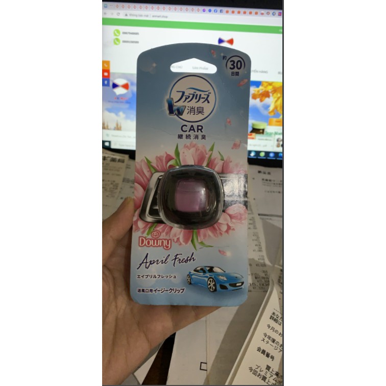 [Làm Sạch Không Khí]_Nước Hoa Xe Hơi Ô Tô Perfuma Car Nhập Từ Nhật Bản Sét Đơn Febreze Car Có Khả Năng Khử Mùi