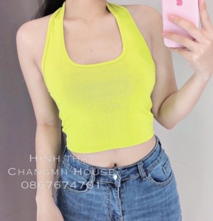 Áo yếm croptop chất thun borip - Z3U