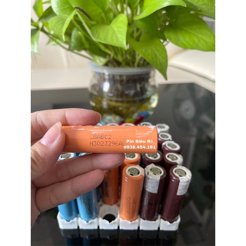 Pin 18650 LG Đủ Màu