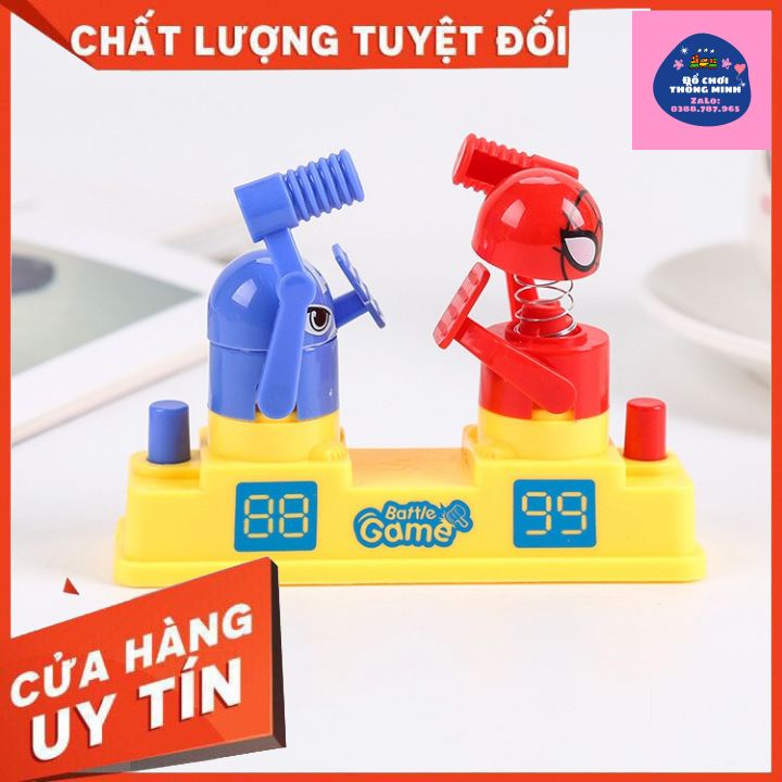 Trò Chơi 2 chú bé Gõ Đầu Nhau - Đồ Chơi Đối Kháng Vui Vẻ