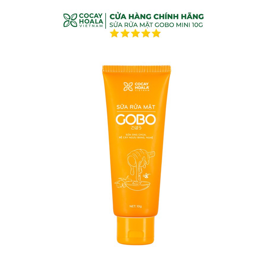 Sữa rửa mặt Gobo Cocayhoala mini - Giúp làm sạch da, cấp ẩm giúp da căng bóng mịn màng - 10g | BigBuy360 - bigbuy360.vn