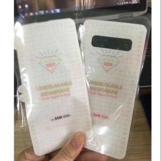 Miếng dán ppf chống va đập mặt trước+mặt sau cho galaxy s10 plus/s10+