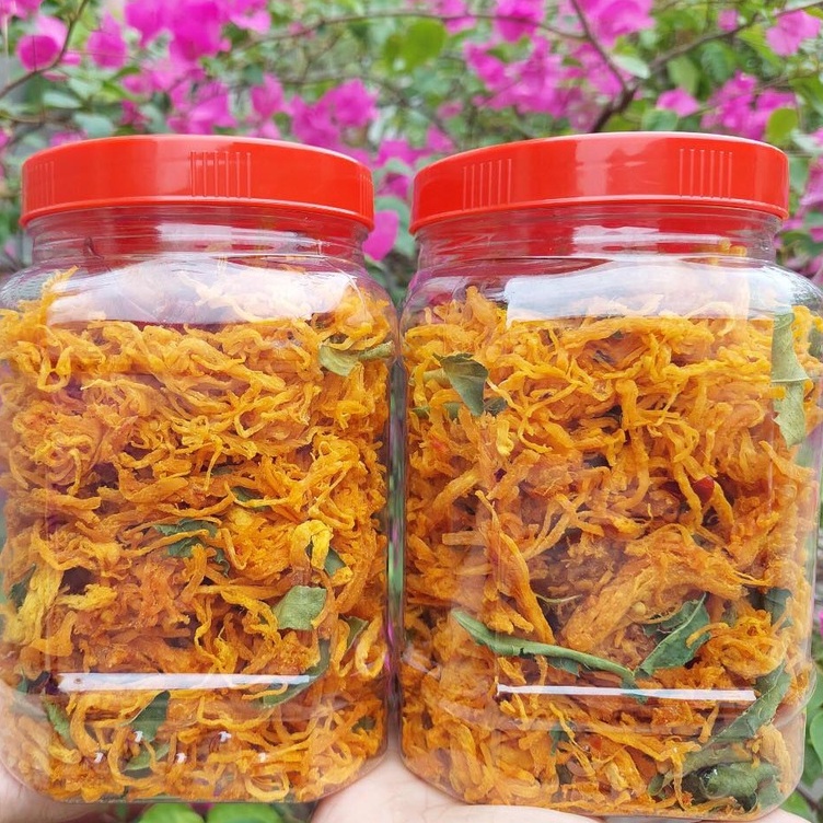 Khô Gà Lá Chanh 1kg Nhà Làm, Vị Cay Nhẹ, Mềm Giai , Không Chất Bảo Quản.