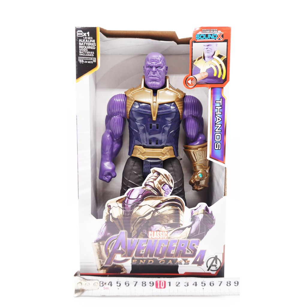 Siêu Anh Hùng Thanos 8818 Có Khớp Tay Chân Đèn Và Nhạc