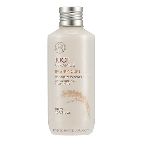 Nước Cân Bằng Dưỡng Da Trắng Sáng The Face Shop Rice Ceramide Moisturizing Toner 150ml | BigBuy360 - bigbuy360.vn