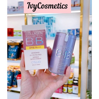 Kem Nền BB collagen Cellio Hàn Quốc 40ml
