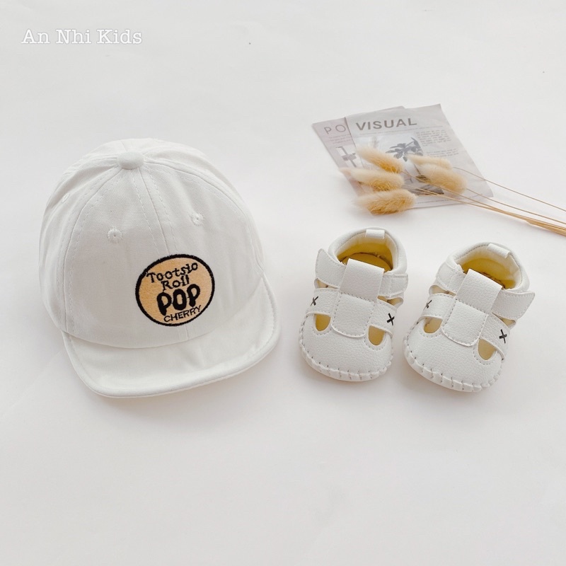 Set giày nón cho bé