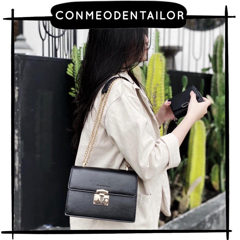 CONMEODENTAILOR Túi đeo chéo nữ LILY