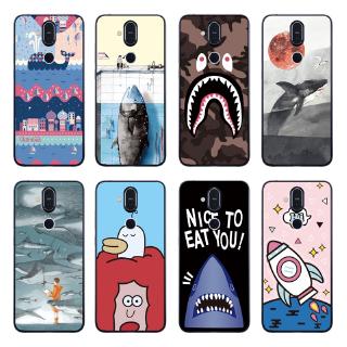 Ốp điện thoại nhiều mẫu đáng yêu cho điện thoại Nokia 3.1 /5.1 Plus/ X5/ 6.1 Plus/ X6/ 7.1 Plus/ X7