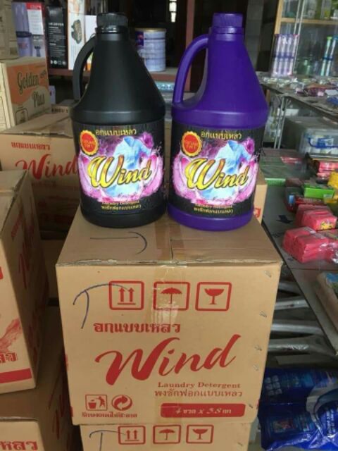 [Sỉ/bán buôn] Combo 4 can nước giặt WIND Thái Lan