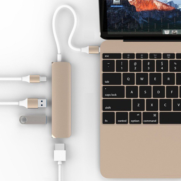 Cáp HYPERDRIVE USB TYPE-C HUB WITH 4K HDMI