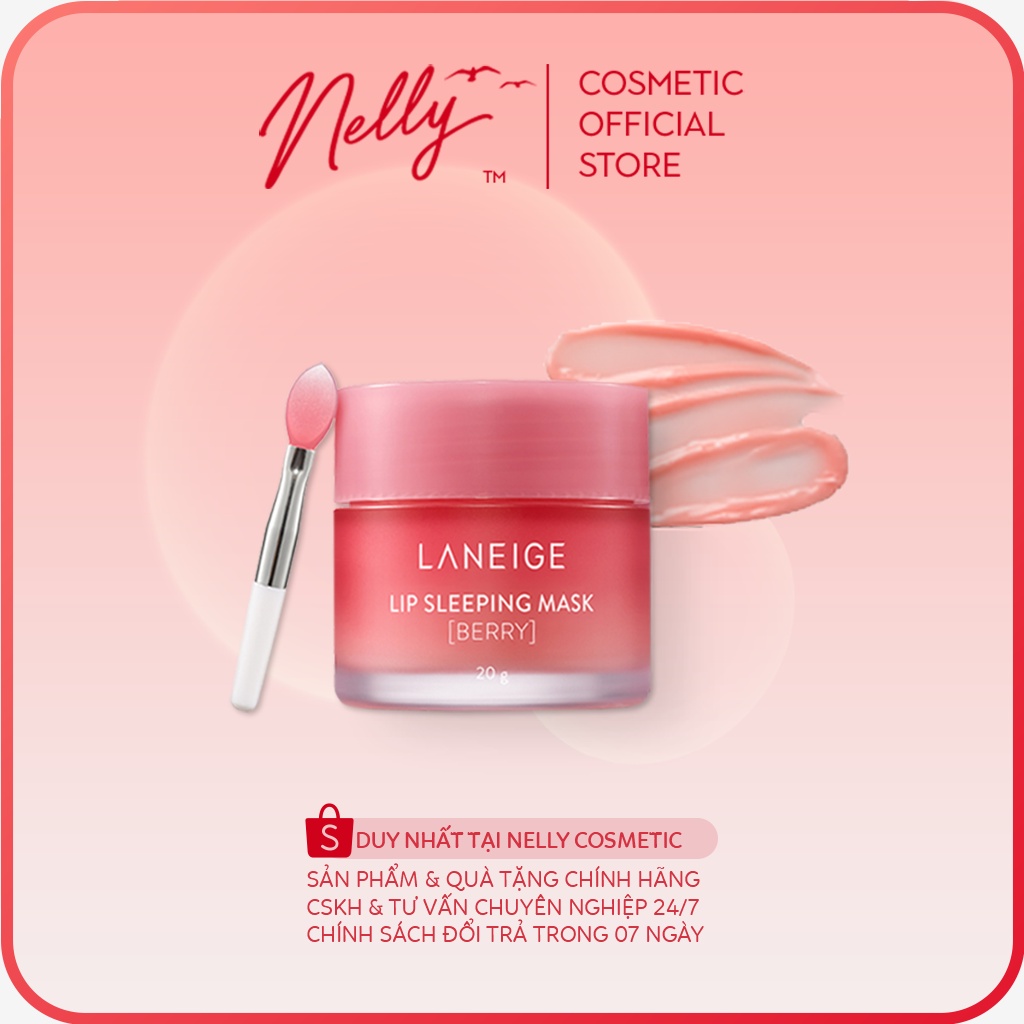 [❤️SIÊU KHUYẾN MÃI❤️] Mặt nạ ngủ cho môi Laneige 20g Lip Sleeping Mask, Mặt nạ ngủ môi Laneige