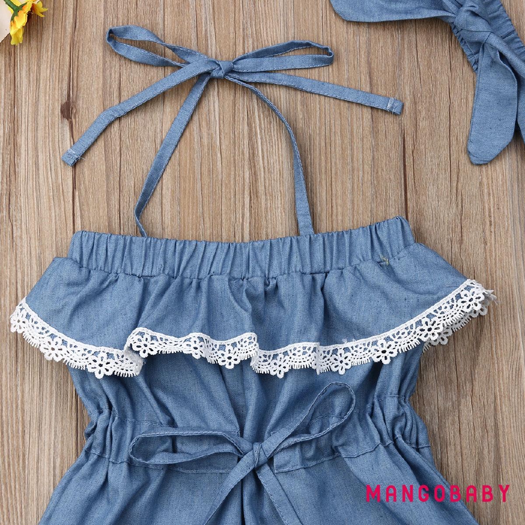 Bộ Bodysuit 1-4 Tuổi+Băng Đô Cho Bé Sơ Sinh