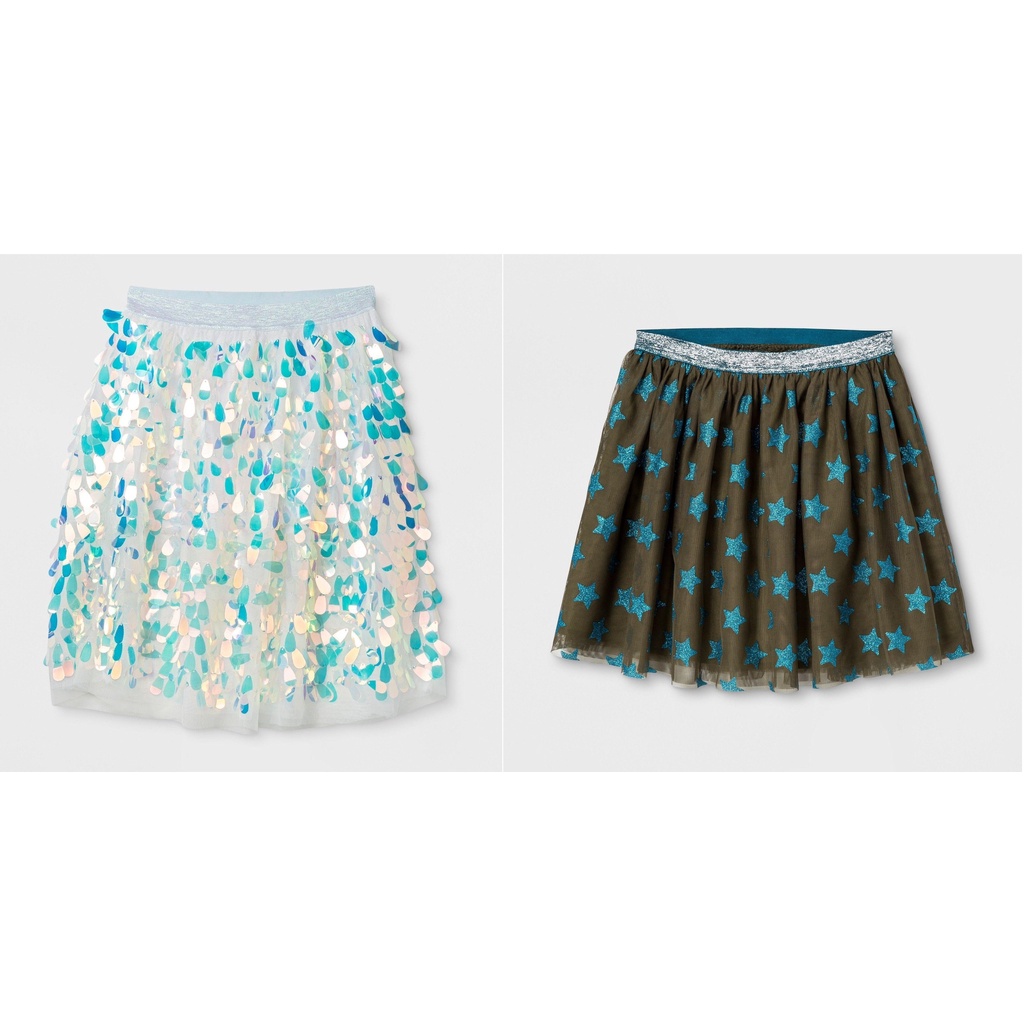 -CHÂN VÁY KIM SA LƯNG THUN CAT&JACK