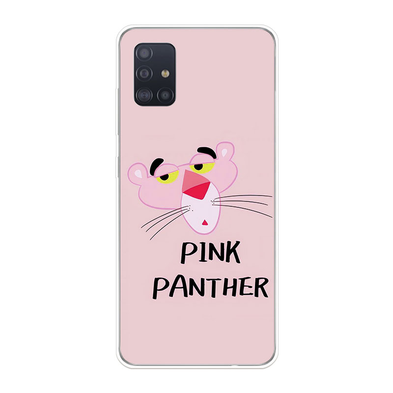 Ốp Lưng Samsung Galaxy A11 A21 A21S A31 A51 A71 TPU mềm Case Báo Hồng