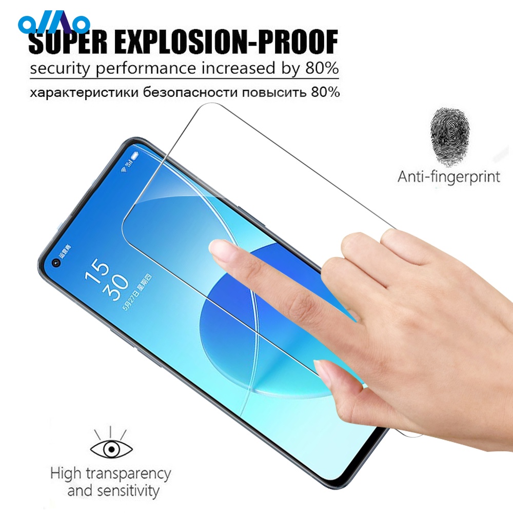 Ốp điện thoại kính cường lực 4 trong 1 9D bảo vệ camera cho Oppo Reno7 Se 7 7 Pro Reno6 Lite 5g Reno6 Z 5g Reno6 5g Reno6 Pro 5g