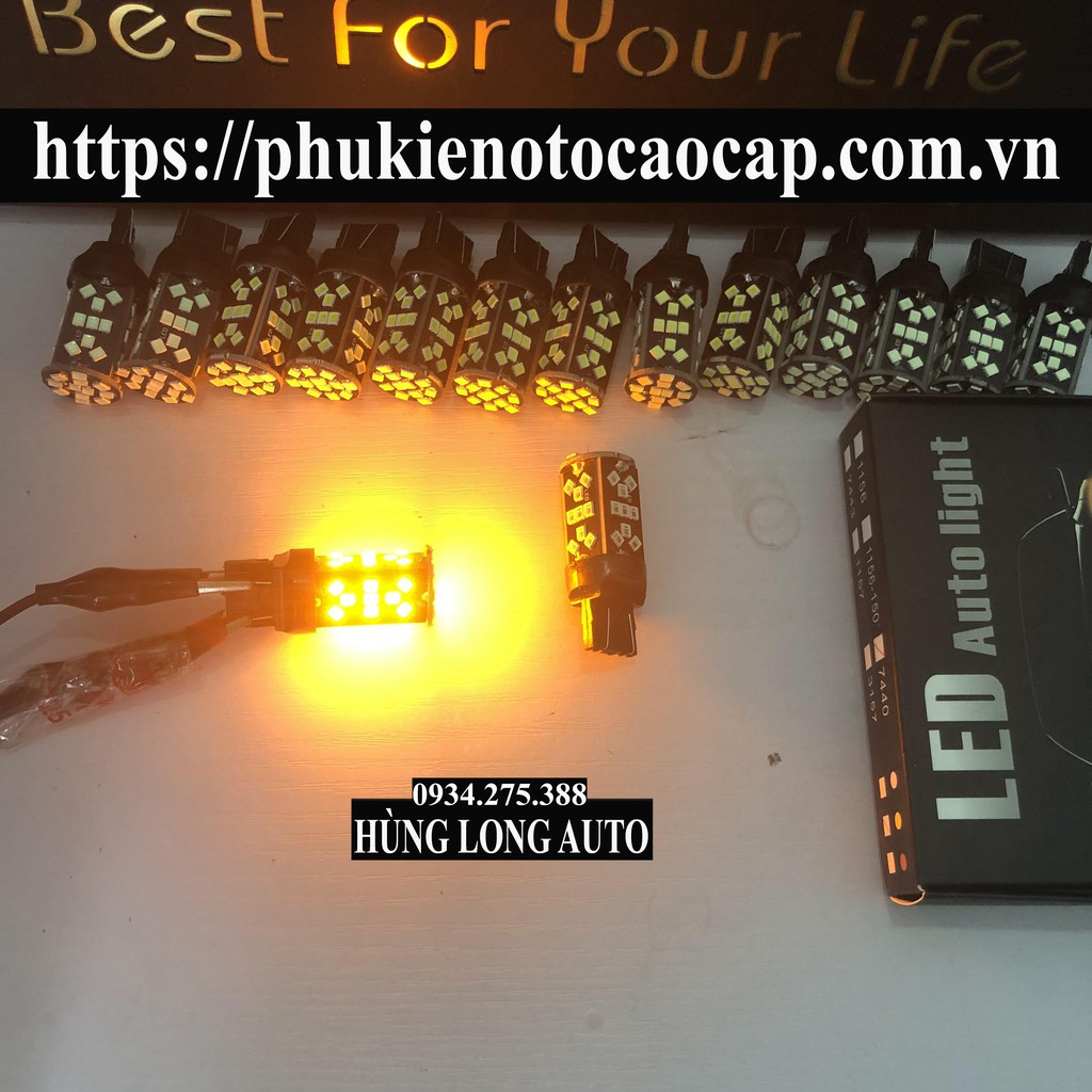 Bóng đèn LED DE MI, LĂNG TÉC  SIÊU SÁNG, CHỊU NHIỆT, BỀN BỈ cho các dòng xe