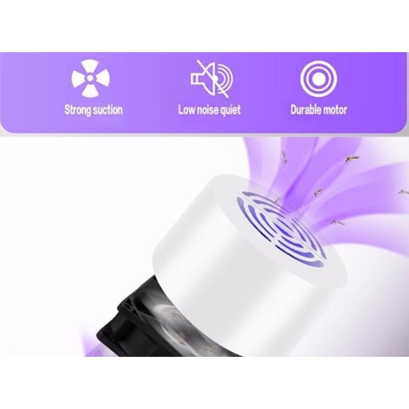 đèn bắt muỗi 3D kiêm dèn ngủ