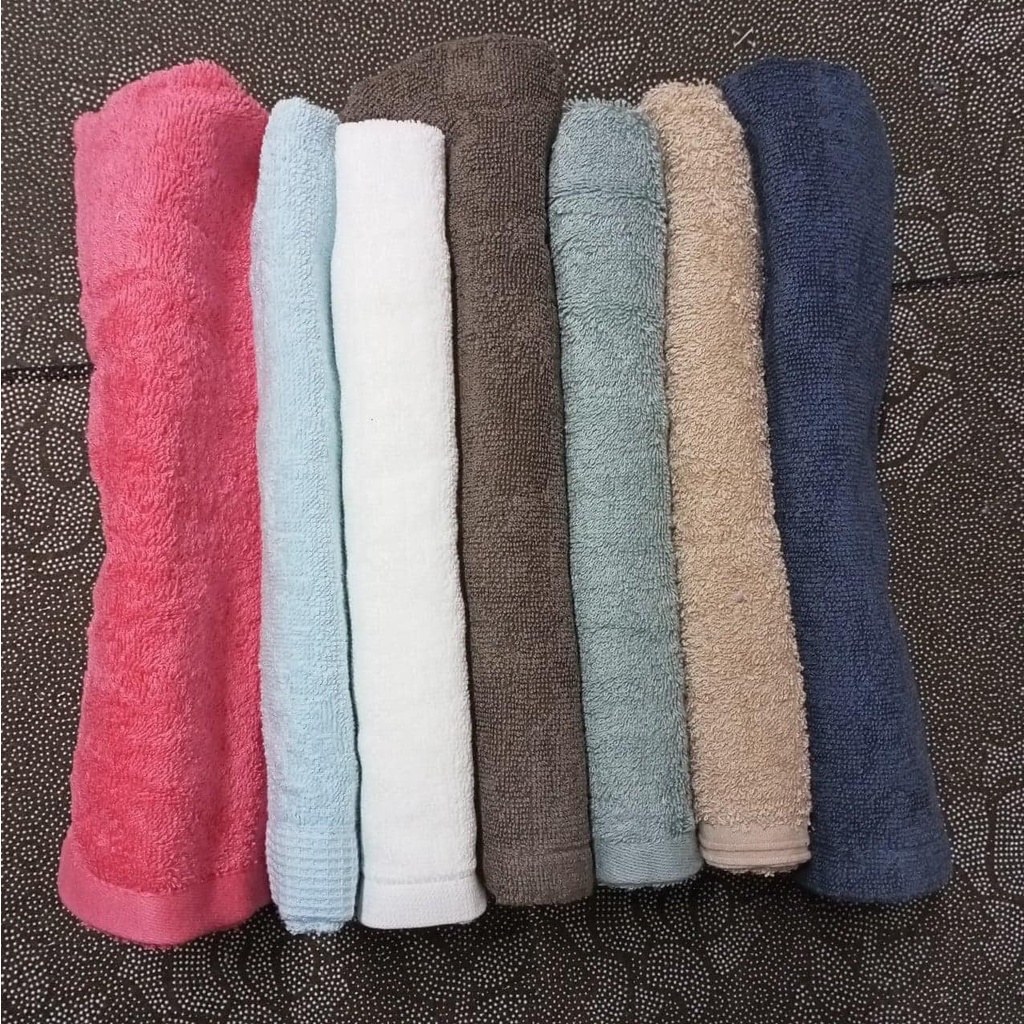 SET 7 KHĂN TẮM XUẤT HÀN SIZE 35X80CM SIÊU DÀY DẶN