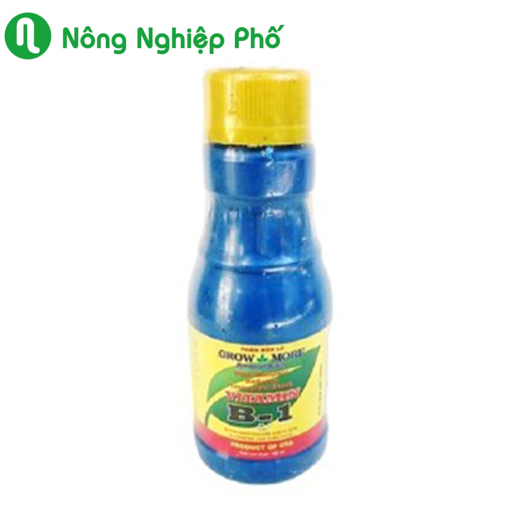 Phân Bón Lá Đa Vi Lượng Đậm Đặc Cao Cấp GROWMORE VITAMIN B1 Kích Rễ Đâm Chồi Chai 100 Ml