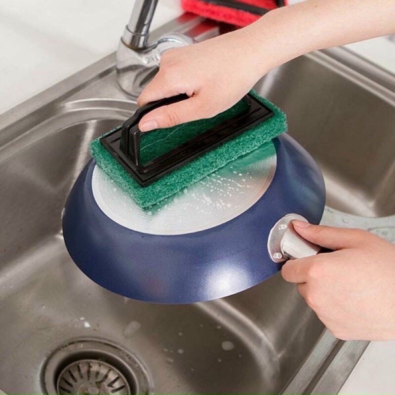 Bàn Chải Chà Sàn Nhà Tắm Hoặc Rửa Bát Loại Nhám Siêu Sạch