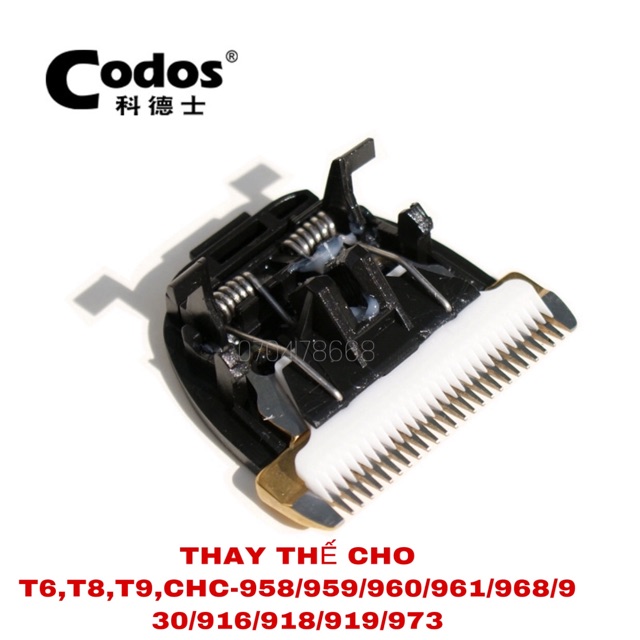 Lưỡi tông đơ codos T6/T8/T9/958/959/960/961/968/973/916/918/919/930