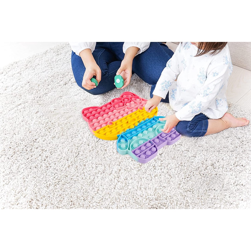 Đồ Chơi Nhấn Bong Bóng Hình Hello Kitty Dễ Thương Cho Bé