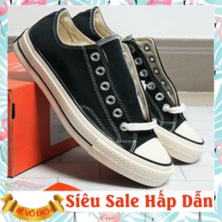 Giày cv classic all star đen thấp cổ nam nữ