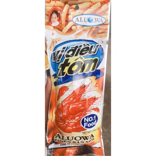 10 gói Snack tăm cay vị điều tôm