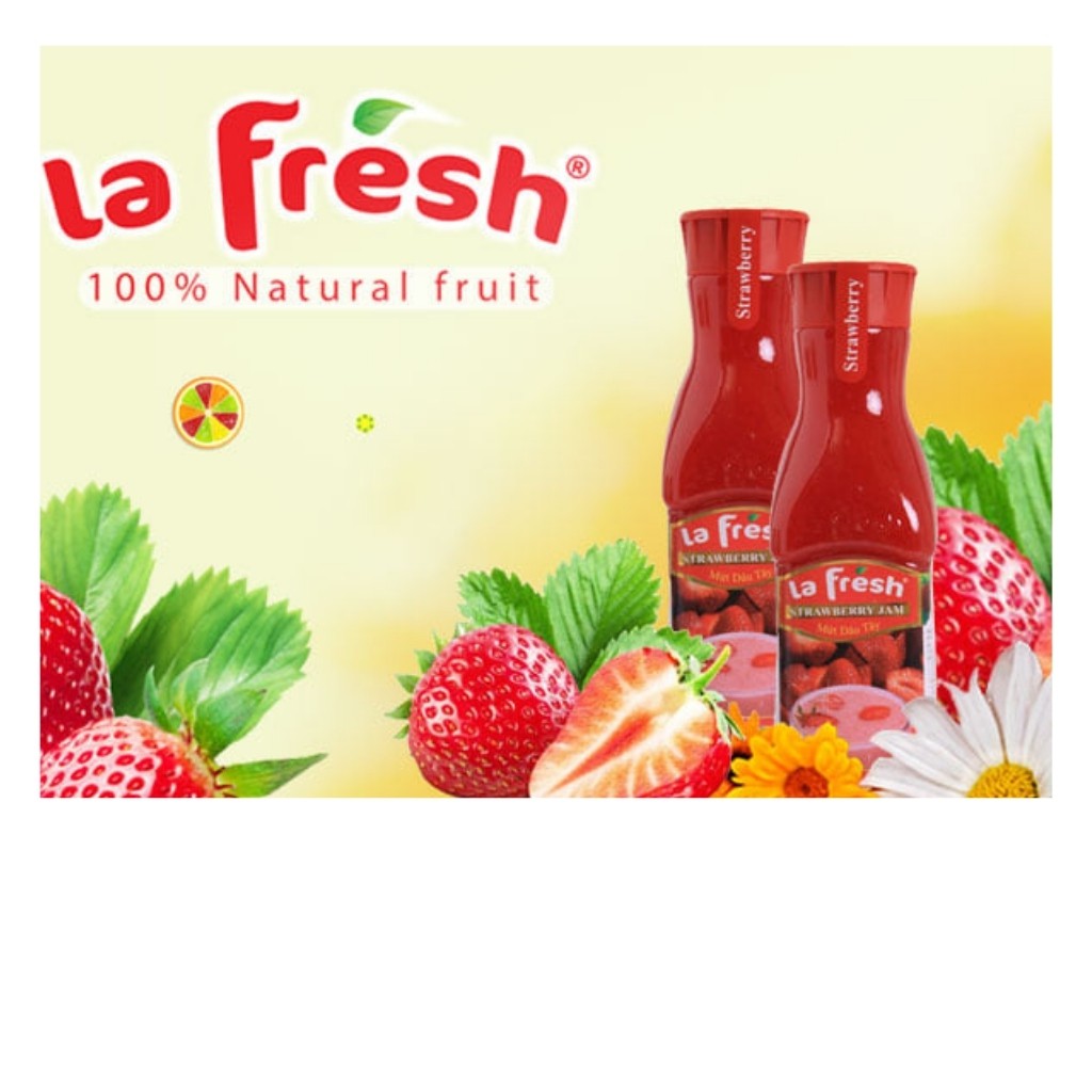 Sinh tố dâu tây Lafresh Đà Lạt giúp tăng cường hệ miễn dịch
