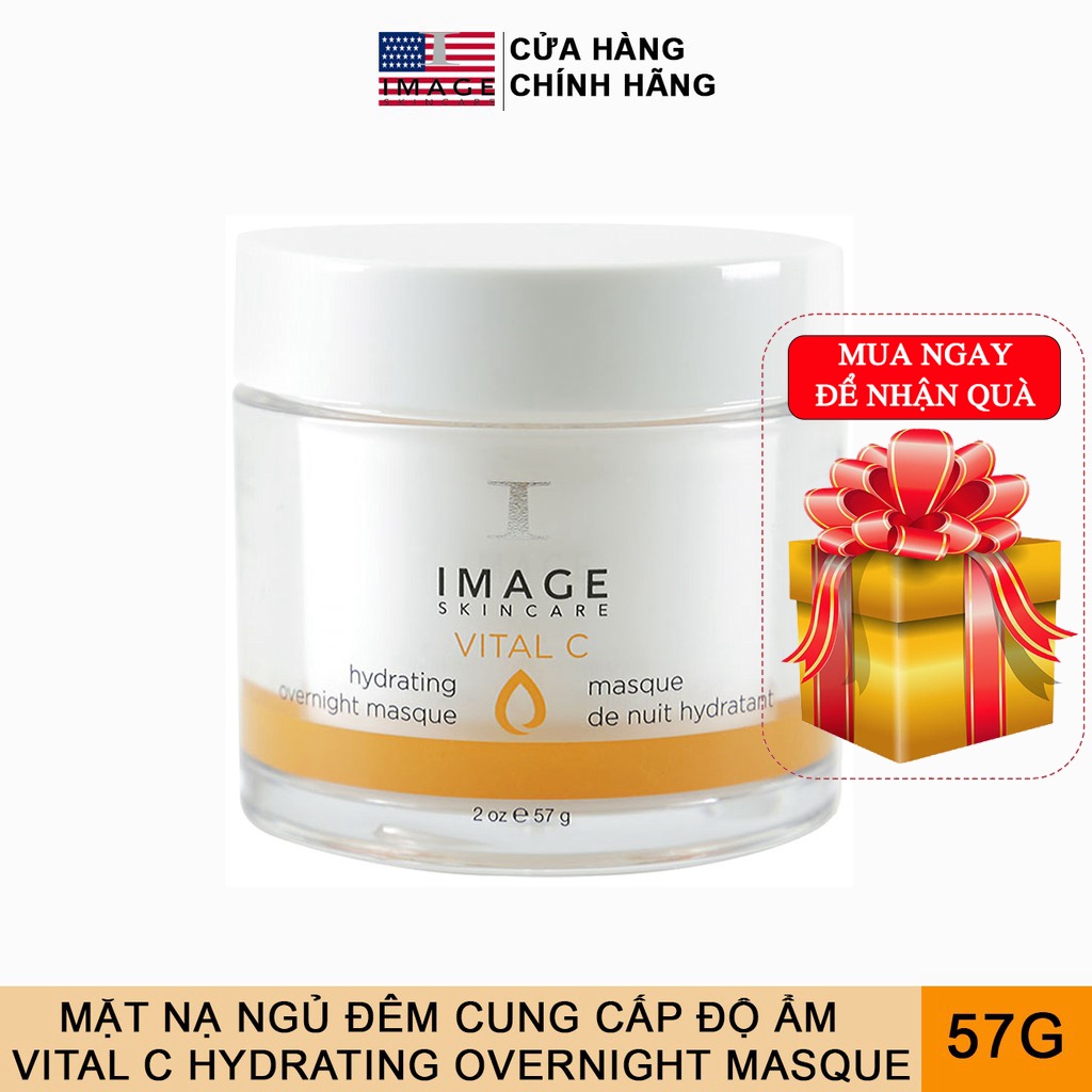 Mặt nạ ngủ đêm cung cấp độ ẩm cho da Image Skincare Vital C Hydrating Overnight Masque 57g