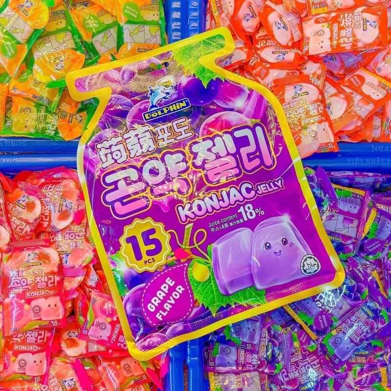 Thạch Trái Cây Konjac - 35K/ Gói