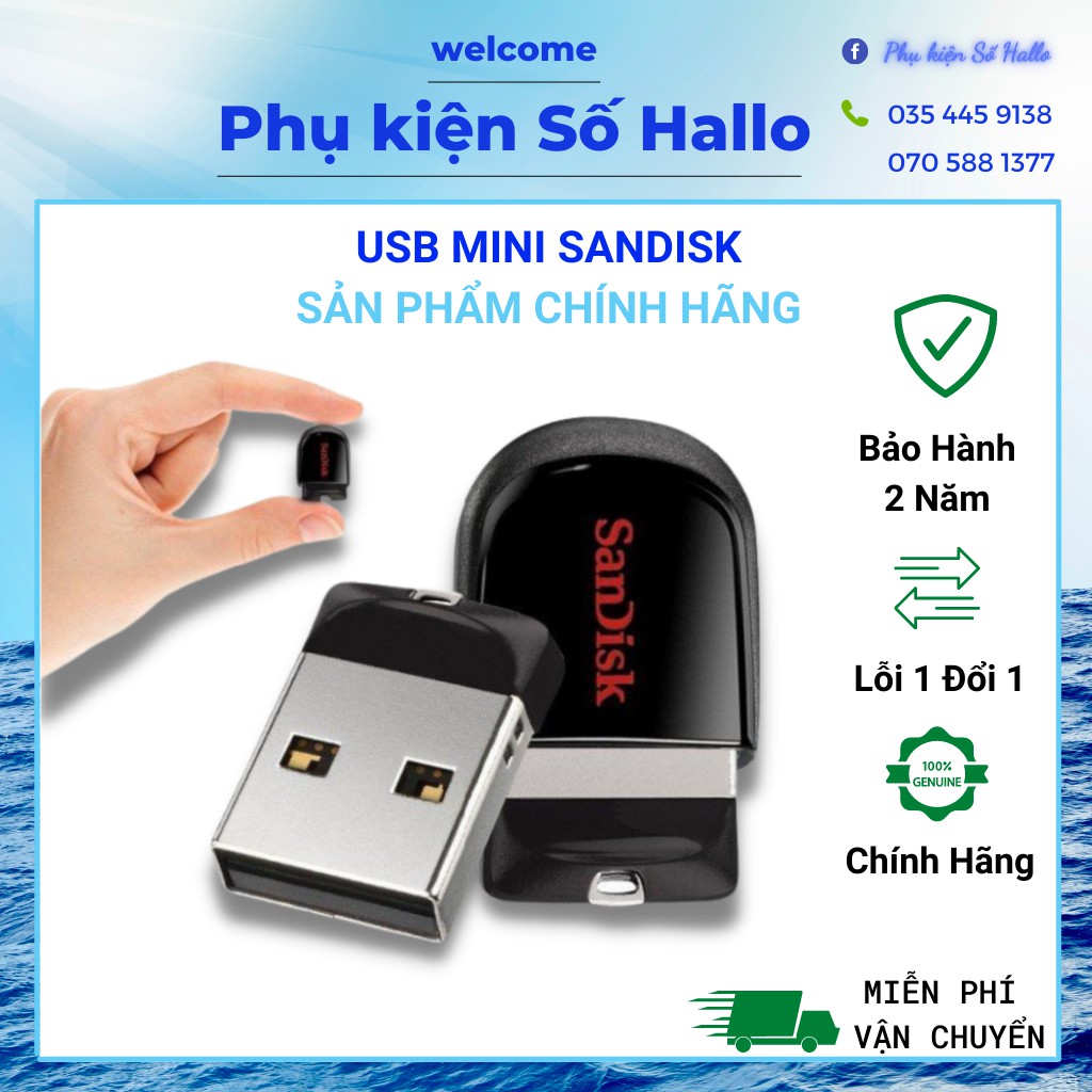 Usb mini Sandisk 8gb 16gb 32gb 64gb thiết kế nhỏ gọn lưu trữ copy tốc độ cao chống nước hỗ trợ cài win vỏ kim loại | BigBuy360 - bigbuy360.vn