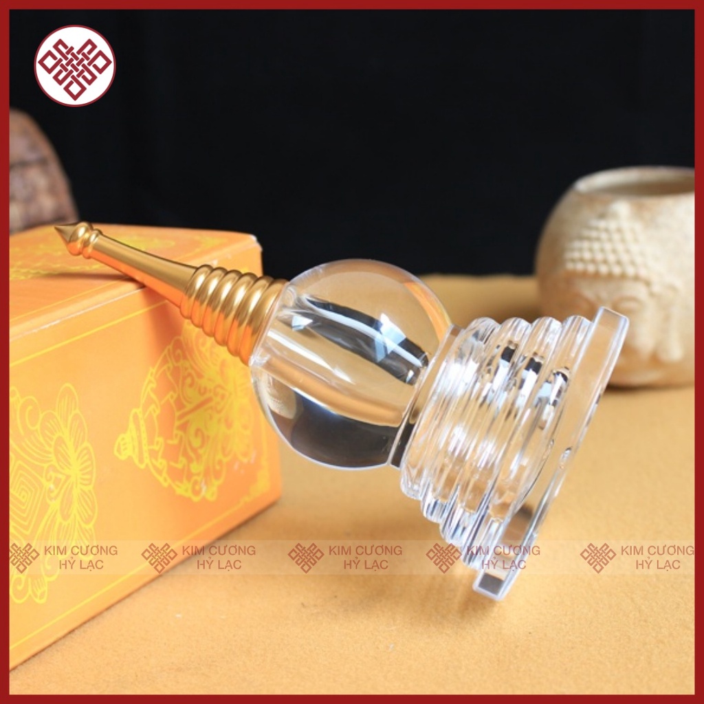 Tháp Xá Lợi Phật 11Cm - Tháp Đựng Hạt Xá Lợi