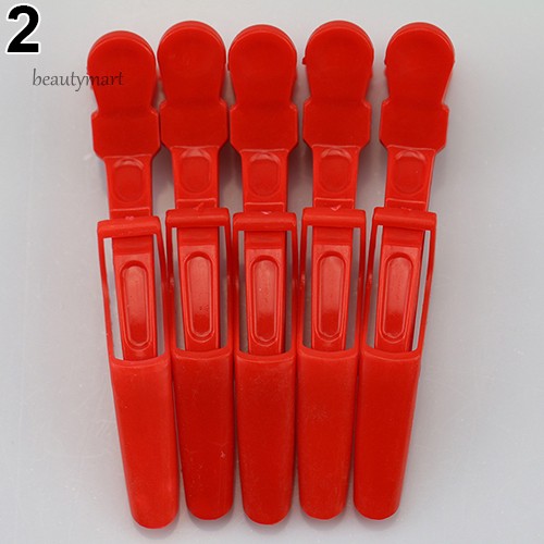 [Hàng mới về] Set 5 kẹp tóc cá sấu phụ kiện tạo kiểu DIY cho salon