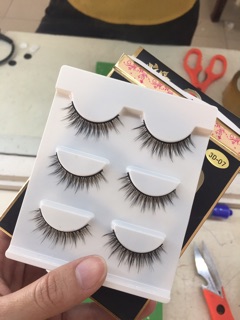 Mi giả lông chồn 3D số 07 (hộp 3 cặp)