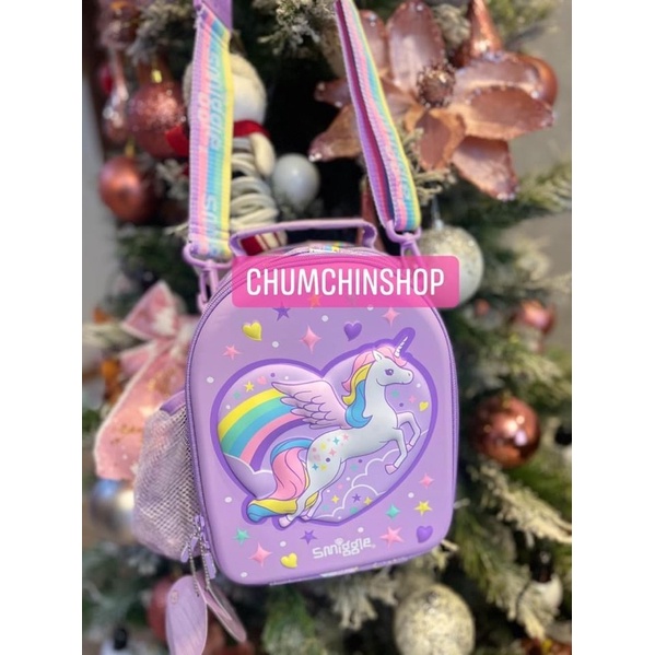 Túi đựng đồ cho bé Smiggle 25x19x12cm  / Lunch box Smiggle / Túi đựng bỉm sữa Smiggle
