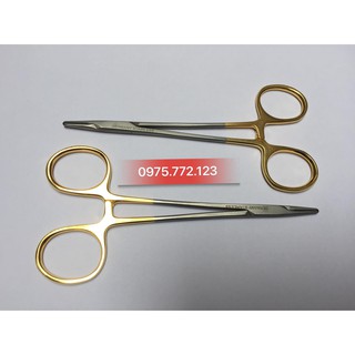 Kẹp kim cán vàng -đức