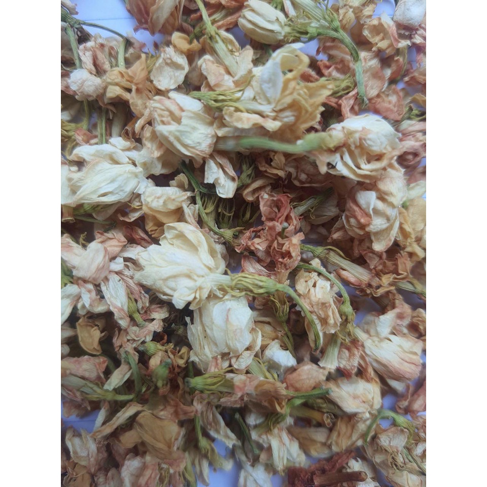 Hoa nhài - hoa lài khô 1kg nụ to, sạch, thơm