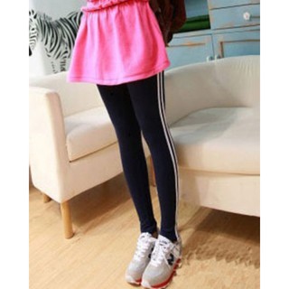 Quần Legging Phối Sọc Năng Động
