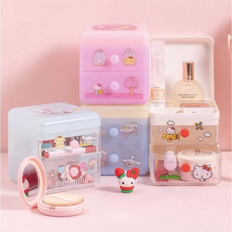 Tủ Cinnamoroll mini hàng chính hãng nguyên tem mác của MINISO