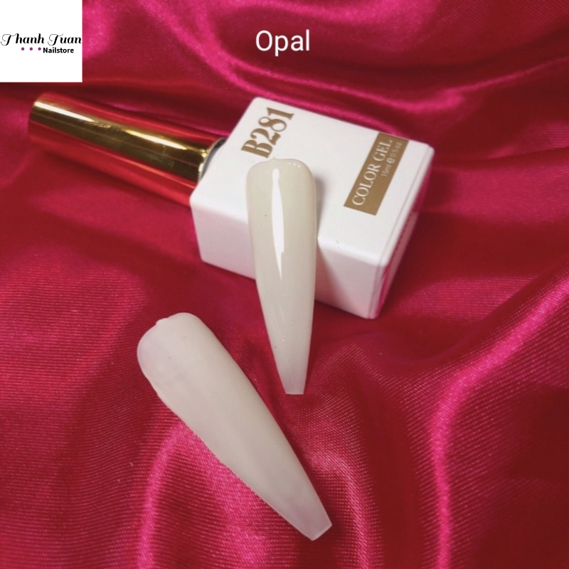 Nước sơn gel móng tay B281, B281 top trứng cút - Phụ kiện đồ nail HSM