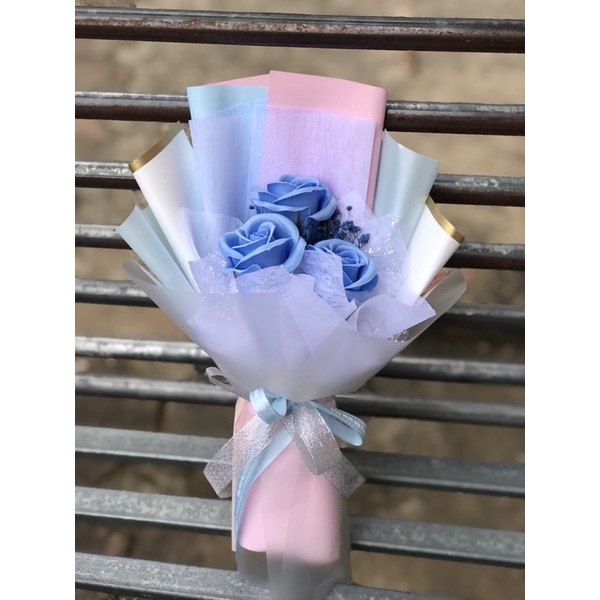 Bó hoa sáp 3 bông Nt91021