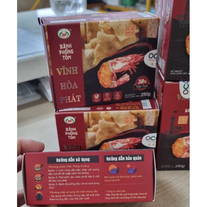 BÁNH PHỒNG TÔM CÀ MAU (VĨNH HÒA PHÁT) chuẩn OCCOP