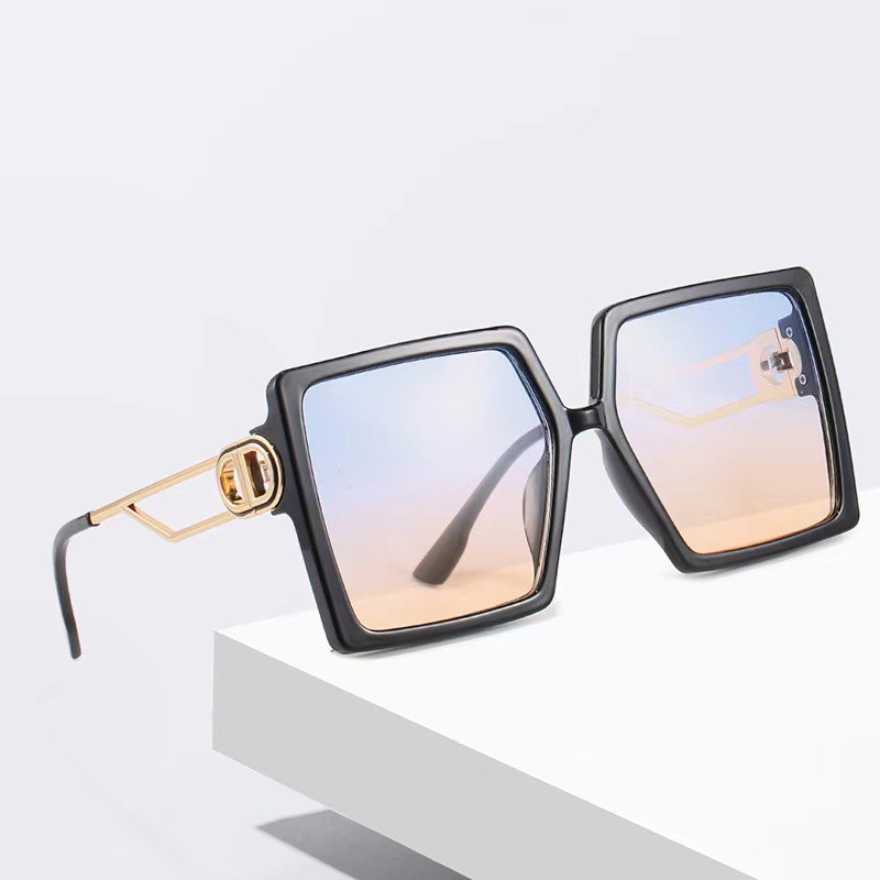 Kính mát gọng vuông thời trang phong cách unisex
