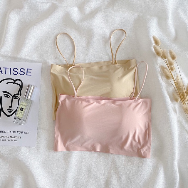 Áo bra đúc Su quây ngực CharmAiry áo ngực nữ bra 2 Dây chất mát lịm, có kèm mút | BigBuy360 - bigbuy360.vn